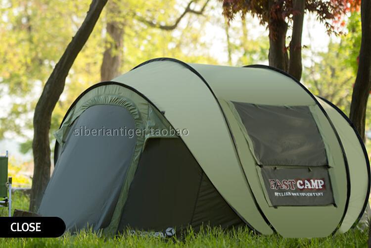 Cheap Goat Tents Pop Up Fully Automatic 5 6 Person 3 Season FPR Rod Cycling Fishing Beach Tent Hiking Car Outdoor Camping Relief Tent Tents 